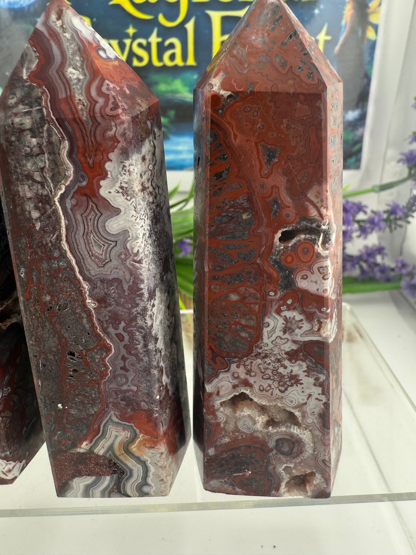 Mexican Lace Agate Points