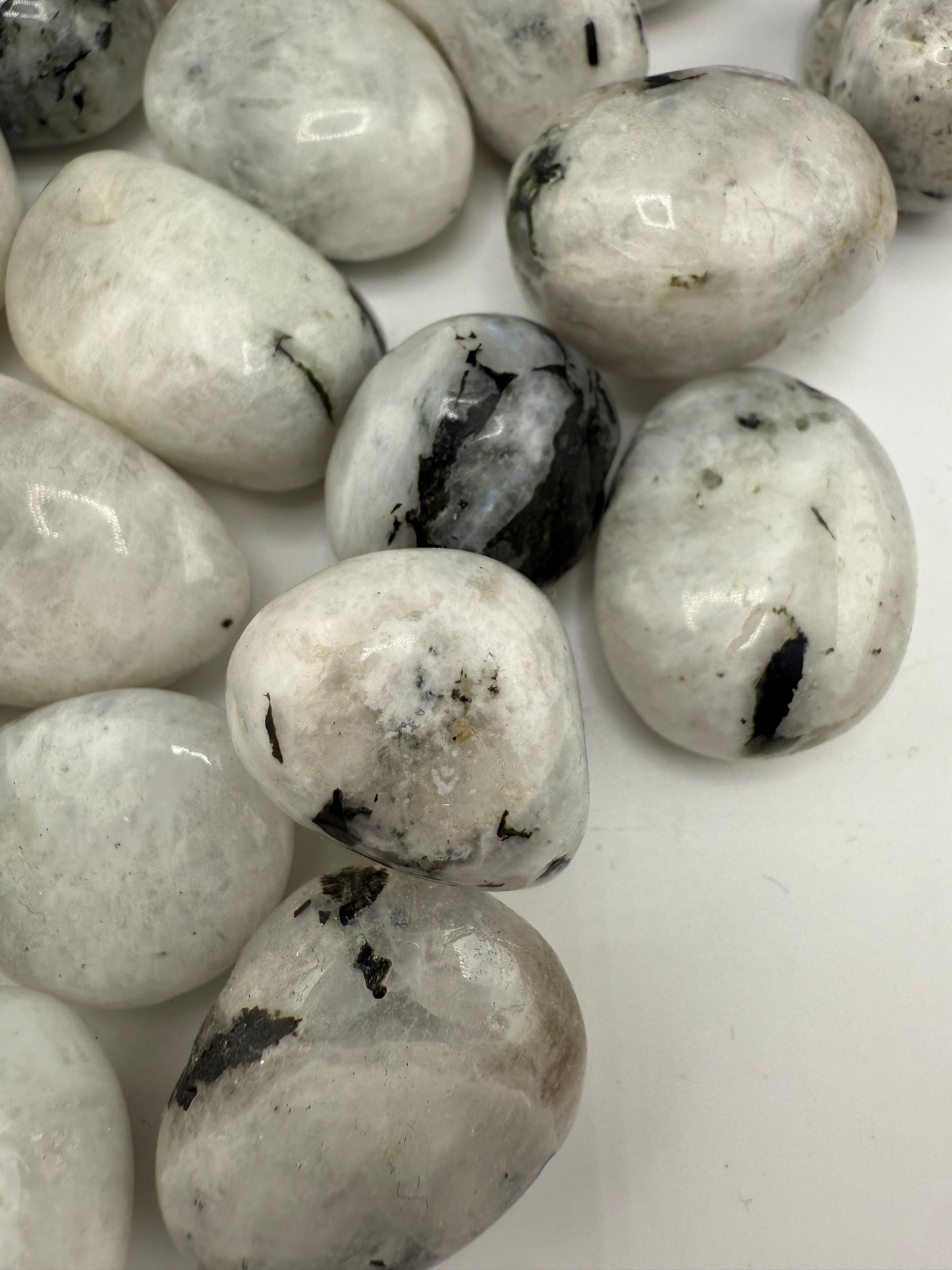Rainbow Moonstone Tumbled