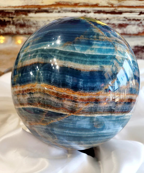 Aquatien Calcite Sphere 8