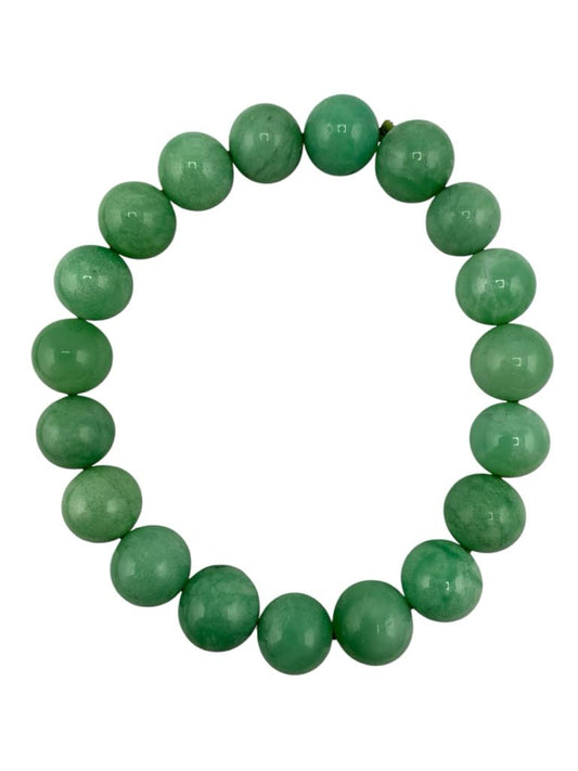 Chrysoprase B Grade Bead Bracelet 8mm