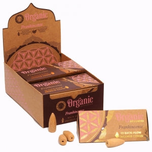 Organic Goodness Frankincense Backflow Cones