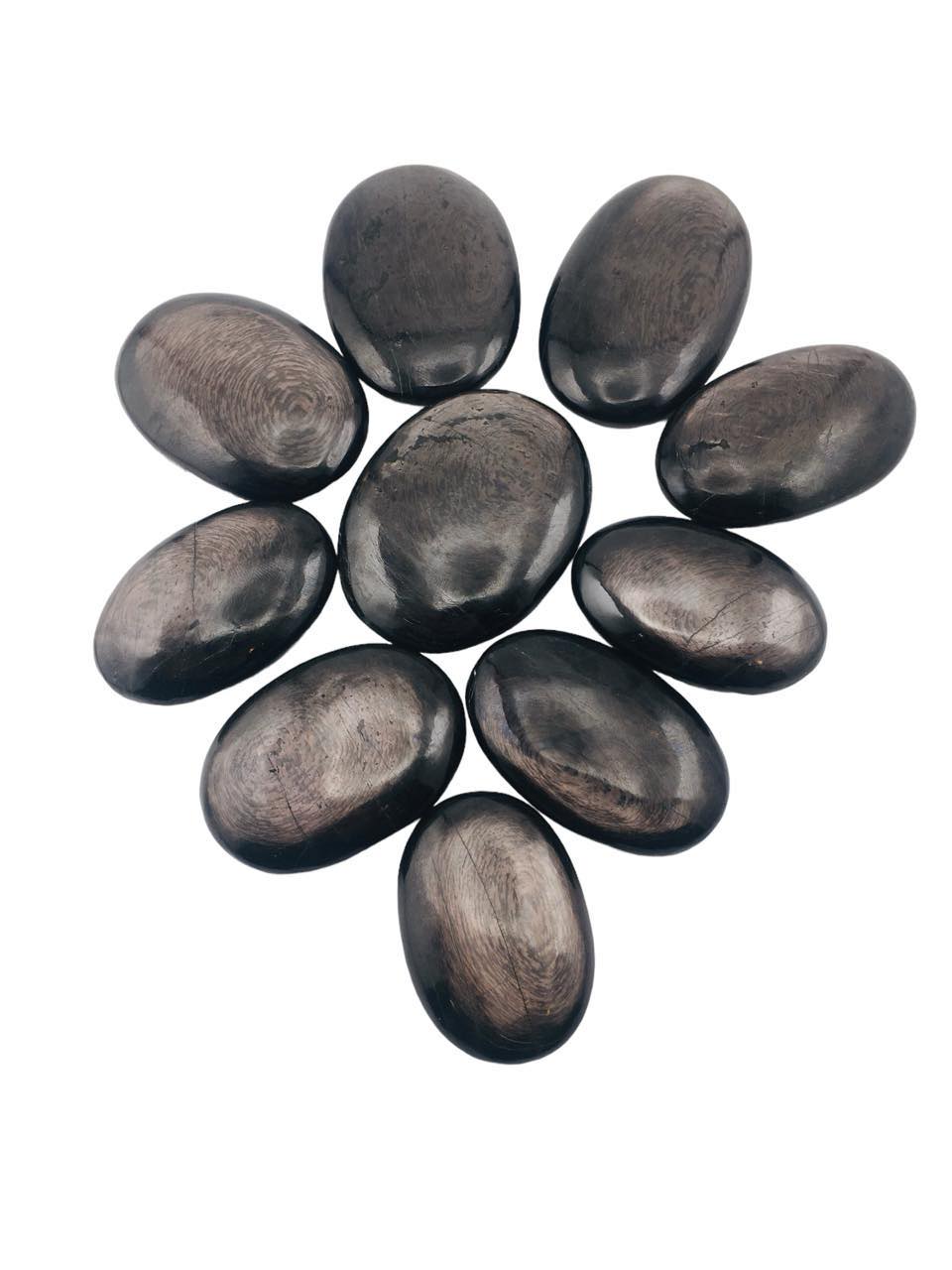 Hypersthene Palm Stone