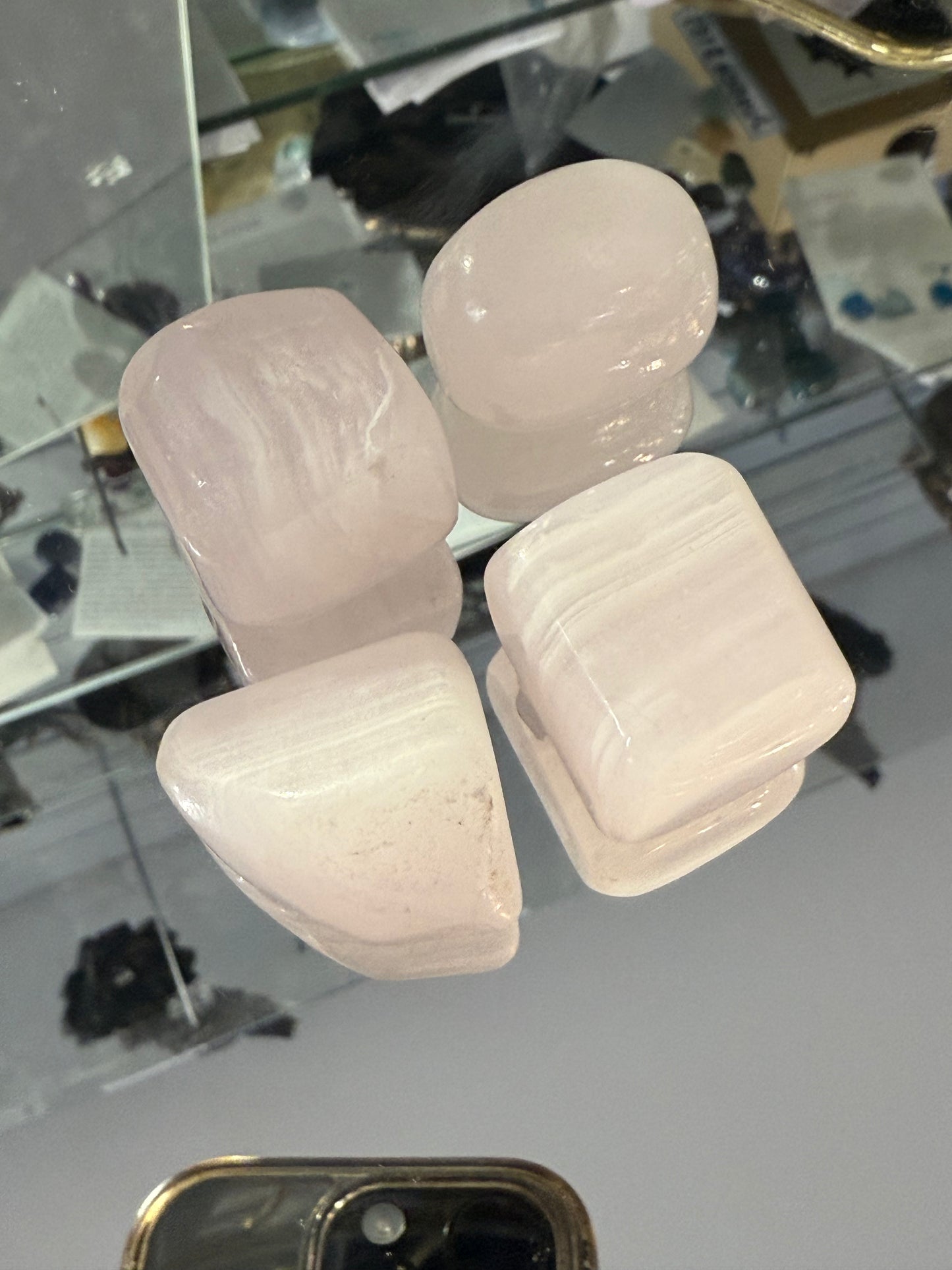 Mangano Calcite Tumbled