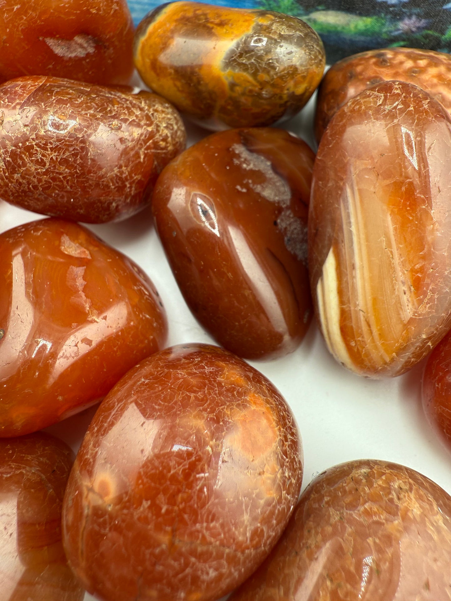 Carnelian Tumbled