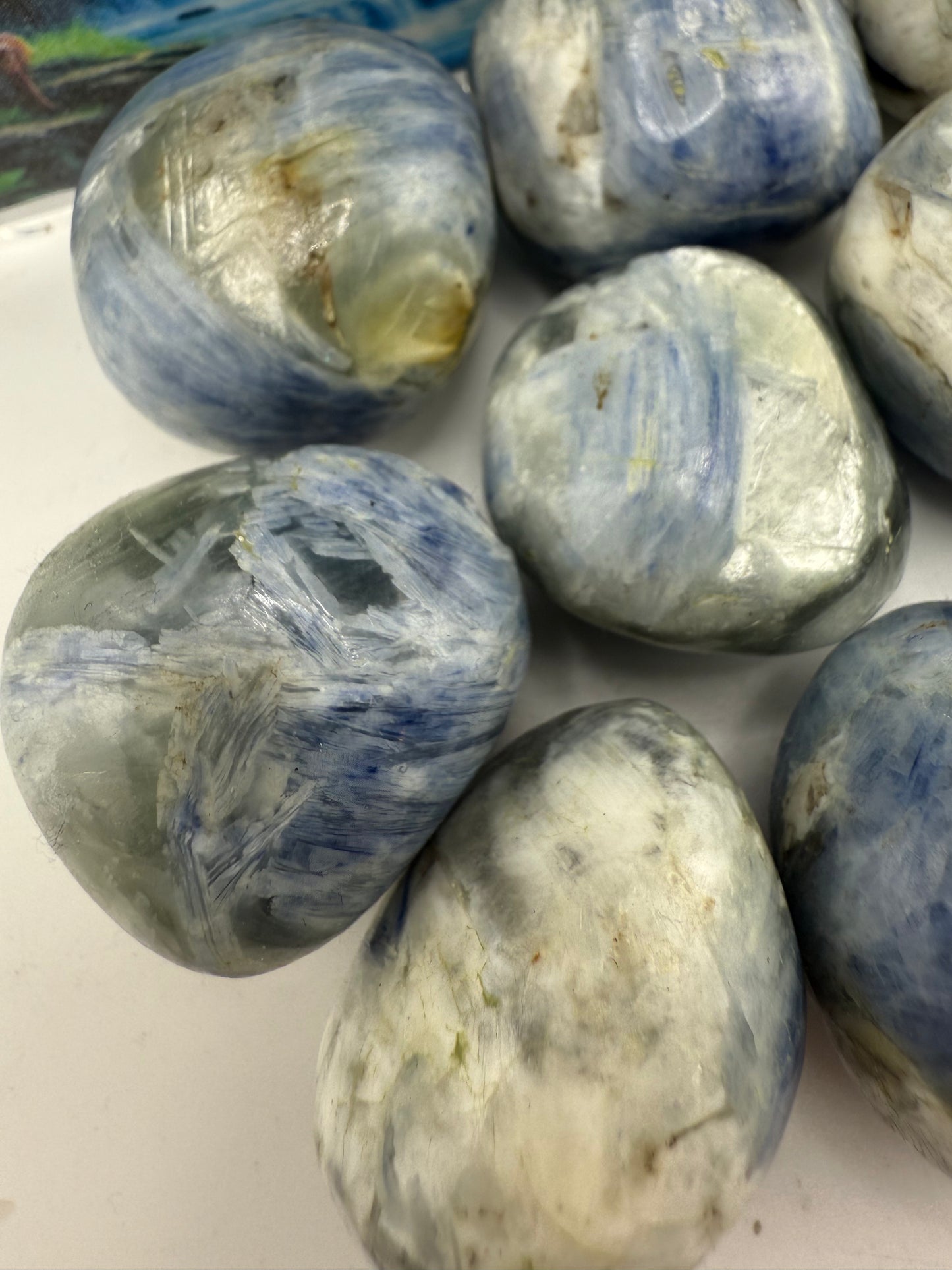 Blue Kyanite Tumbled