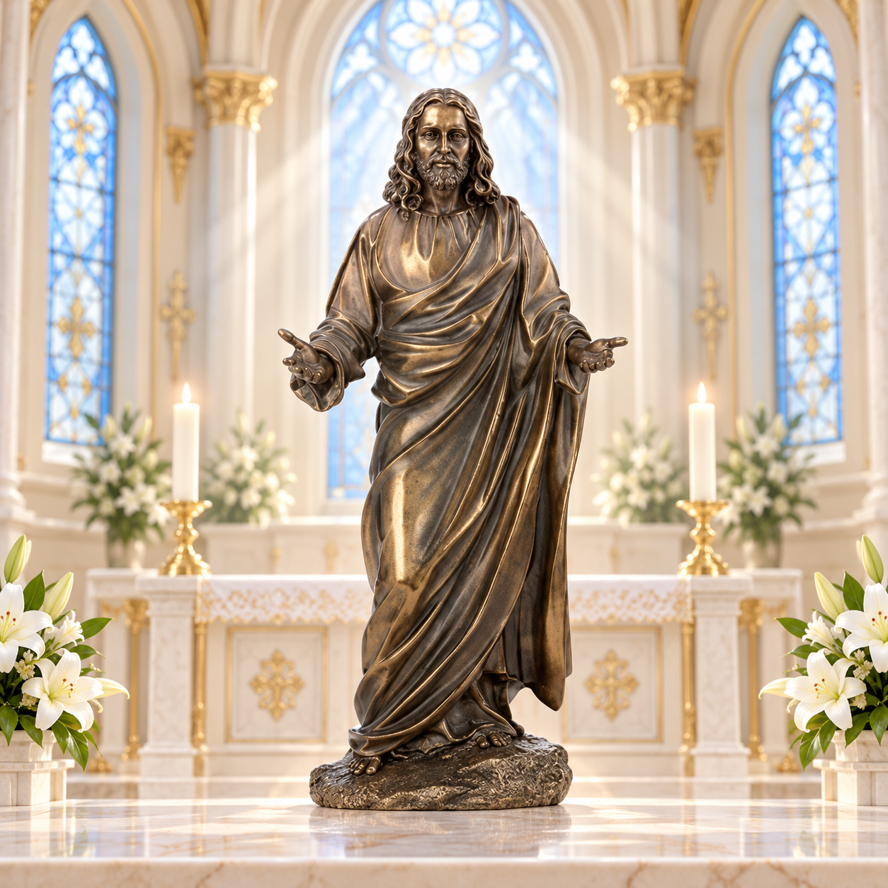 Jesus Christ Open Arms