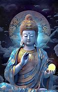 Blue Moon Buddha Tapestry