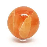 Orange Calcite Sphere