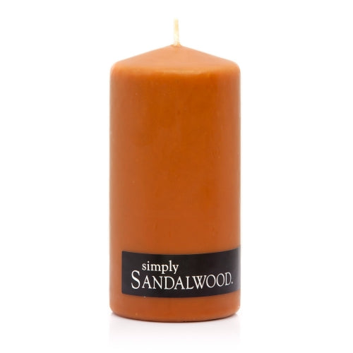 Sandalwood Soy Pillar Candle