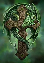 Green Dragon Tapestry