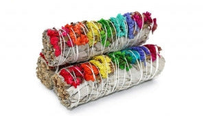 Chakra Sage Smudge Stick — Small