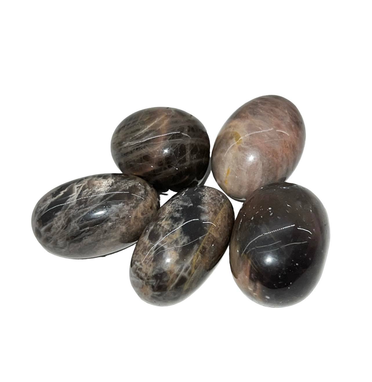 Black Moonstone Tumbled