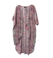 The Empress Boho Hi Lo Kaftan- Pink