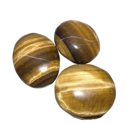 Gold Tiger Eye Palm Stones