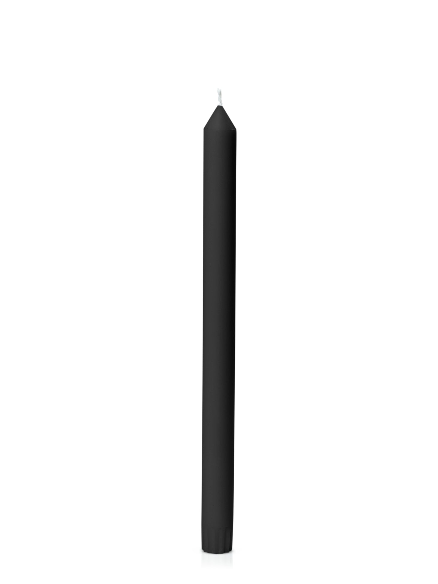Non-scented Black dinner candles