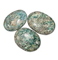 Green Kyanite Palm Stones