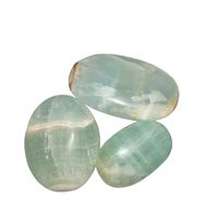 Pistachio Calcite Palm Stones