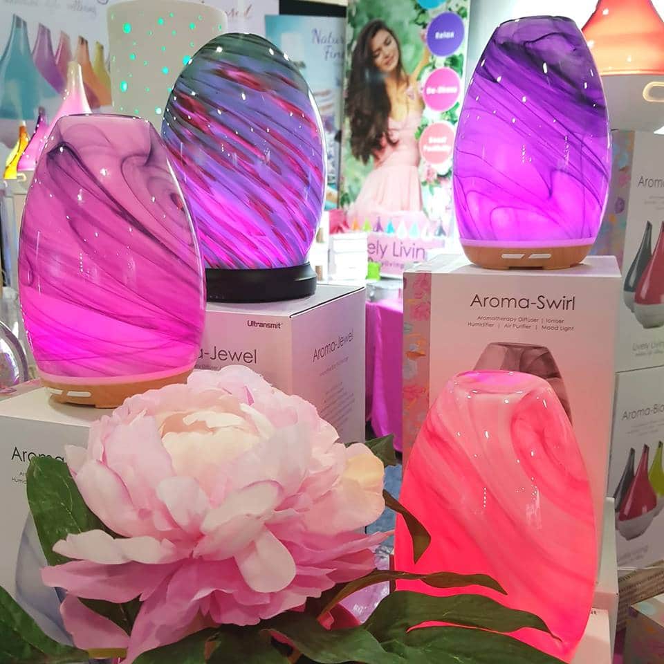 Aroma-Swirl Diffuser Pink