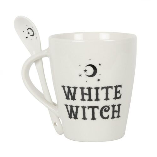 White witch coffee mug