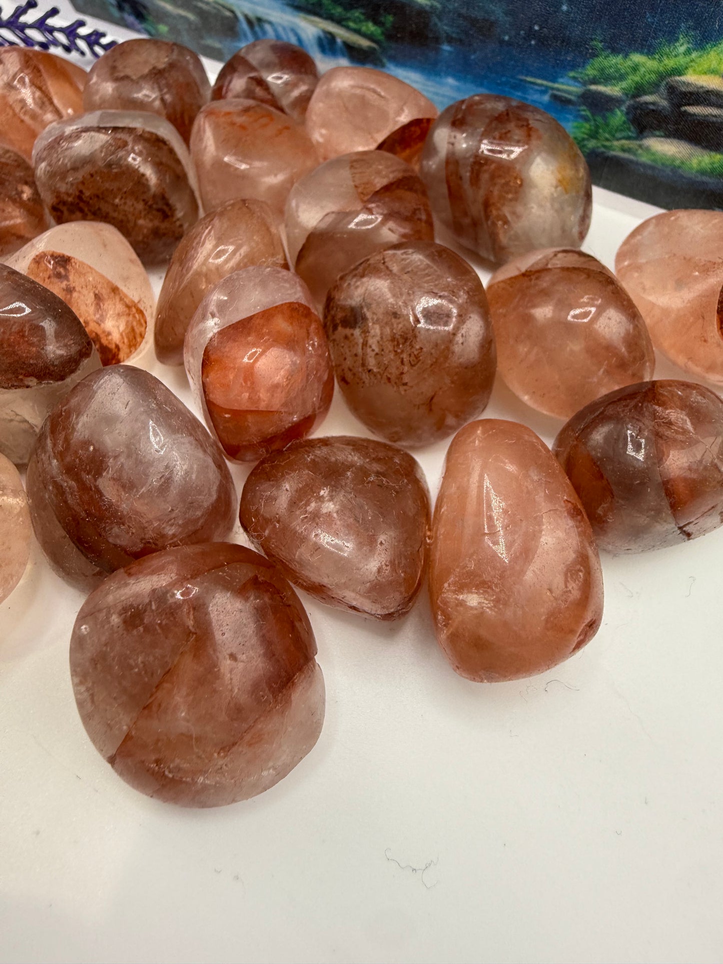 Amphibole Quartz Tumbled