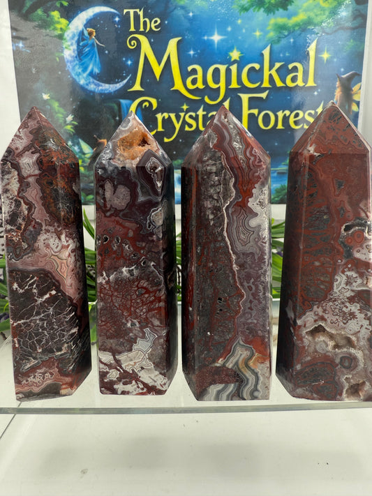 Mexican Lace Agate Points