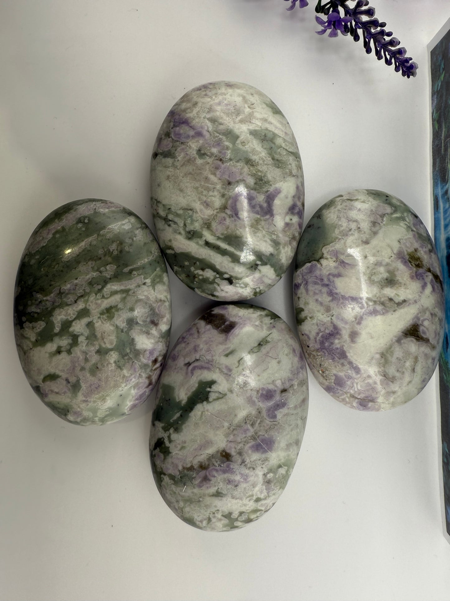 Vesuvianite Palm Stone