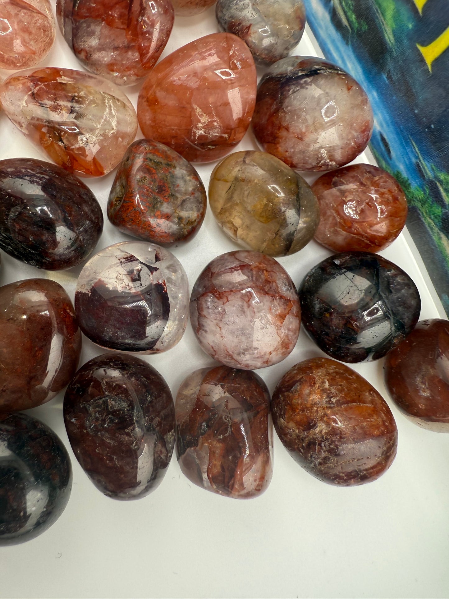 Fire Quartz Tumbled