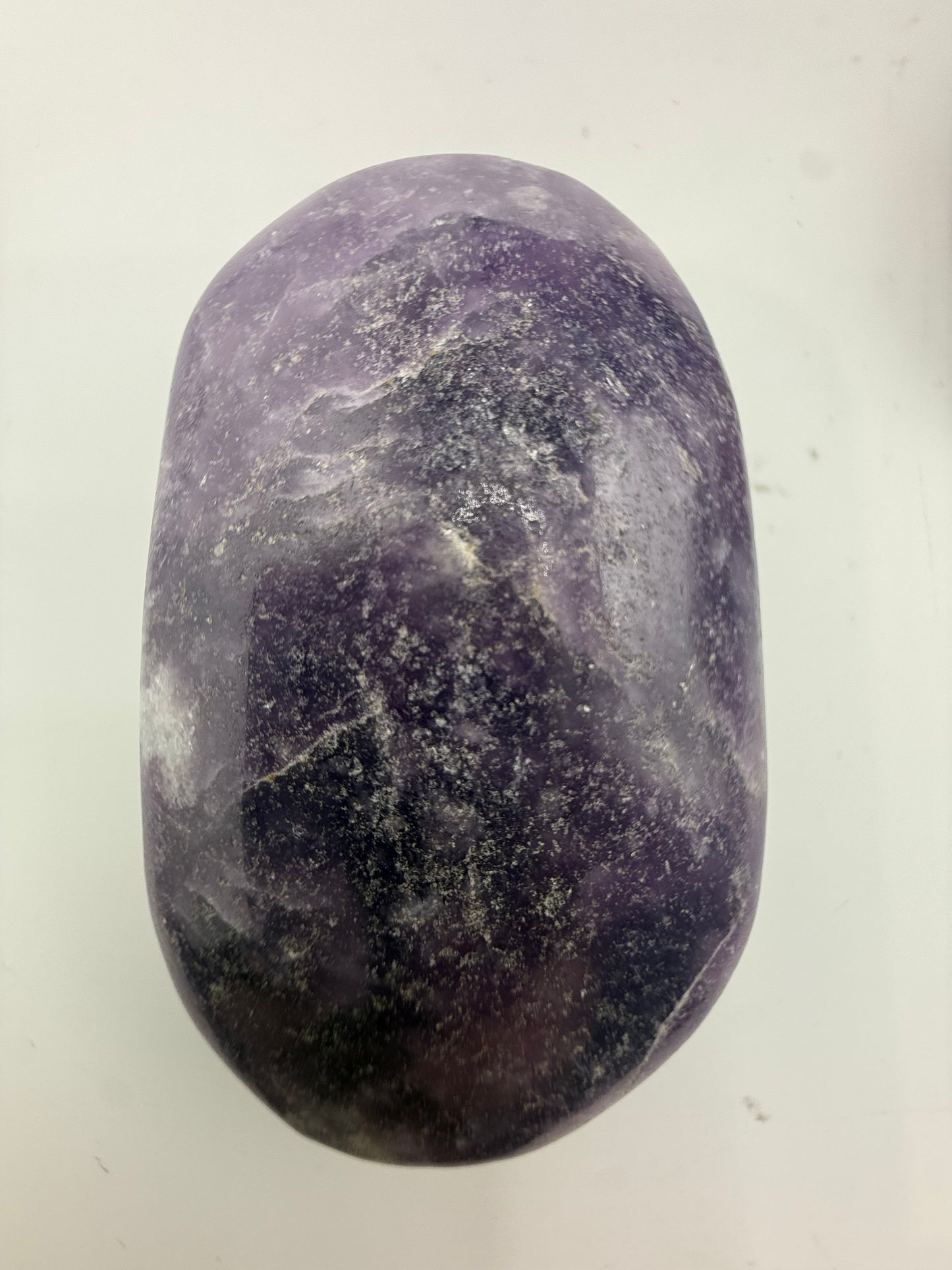 Lepidolite Palm Stone
