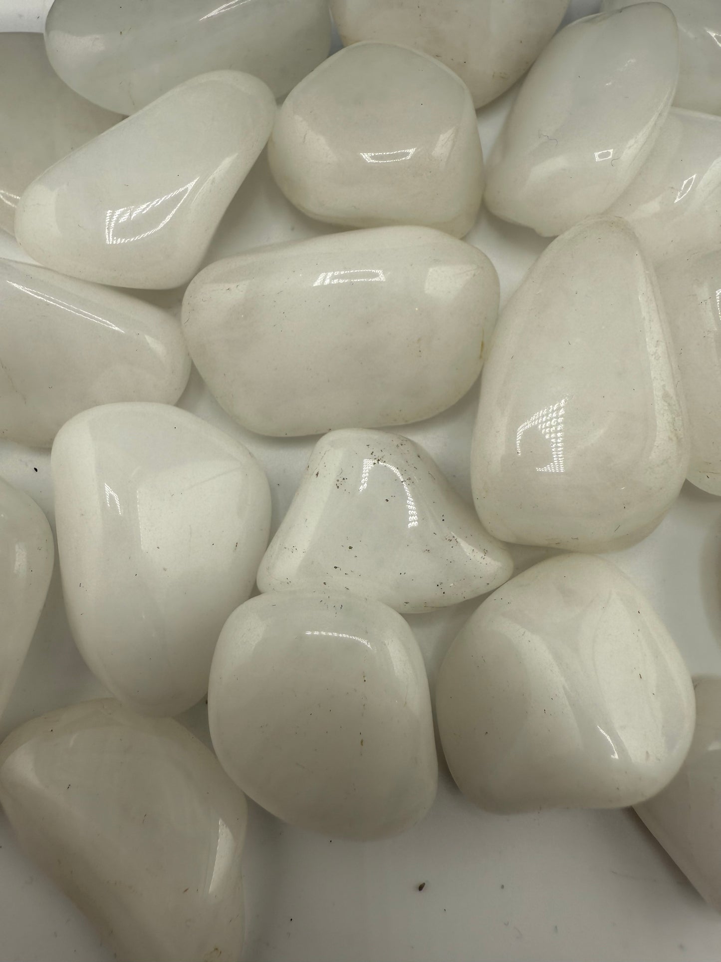 Snow Quartz Tumbled