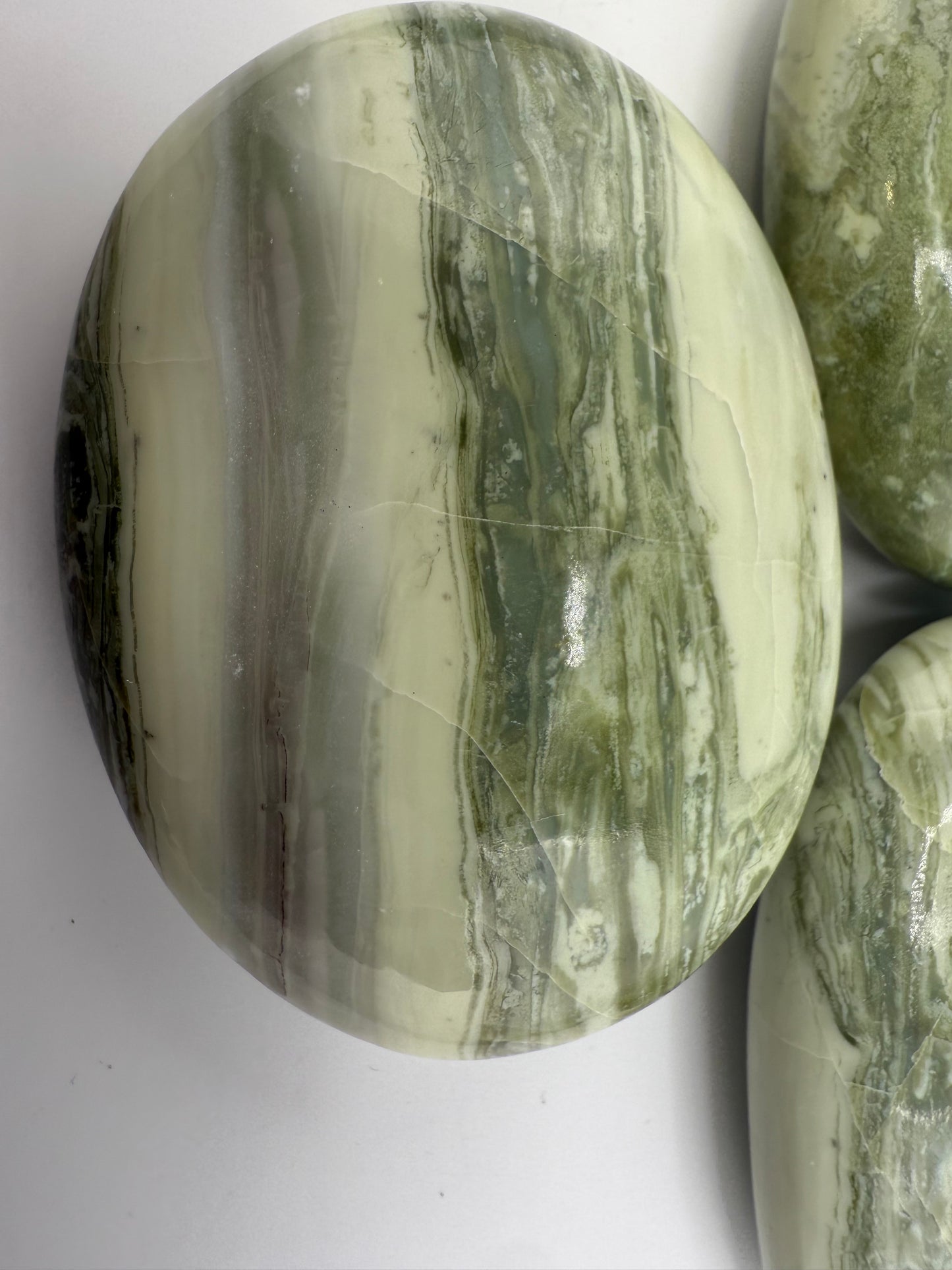 Imperial Jasper Palm Stone