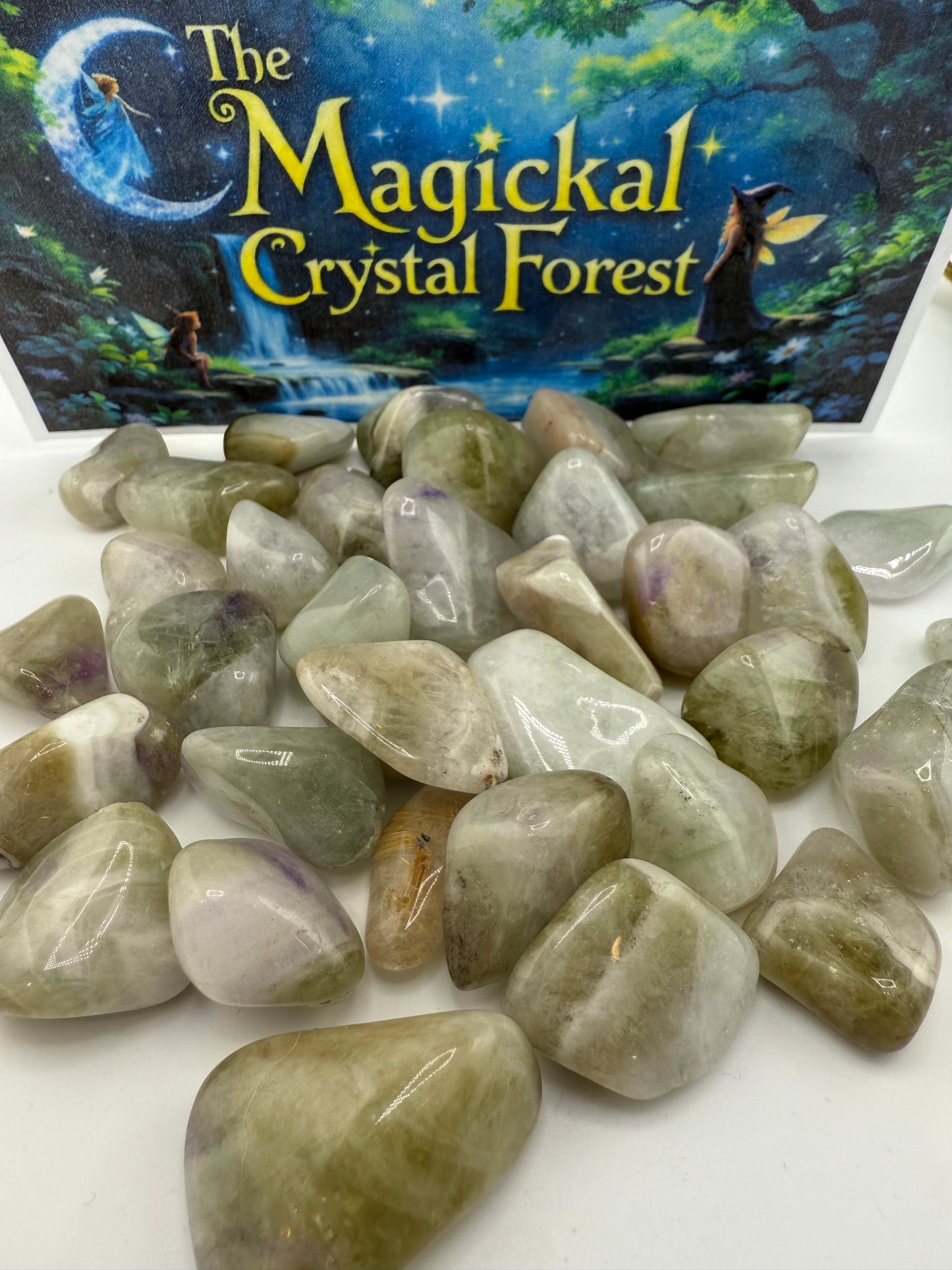 Prasiolite Tumbled