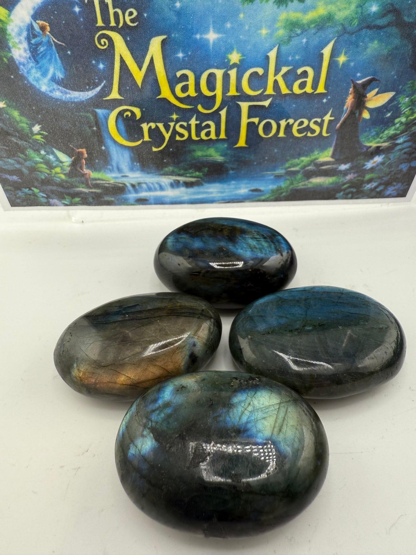 Labradorite Palm Stone