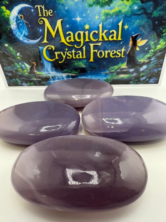 Yttrium Fluorite Palm stone