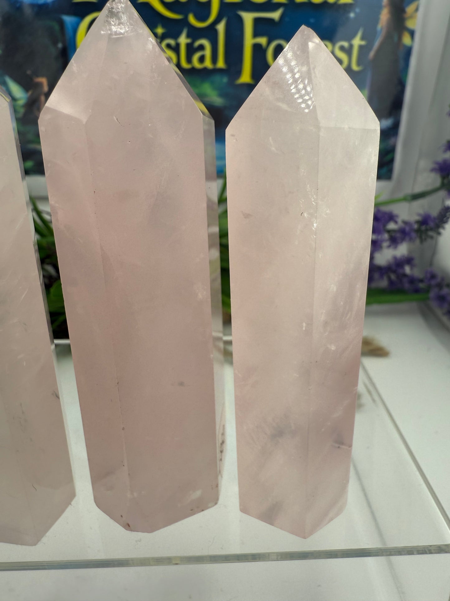 Rose Quartz Points