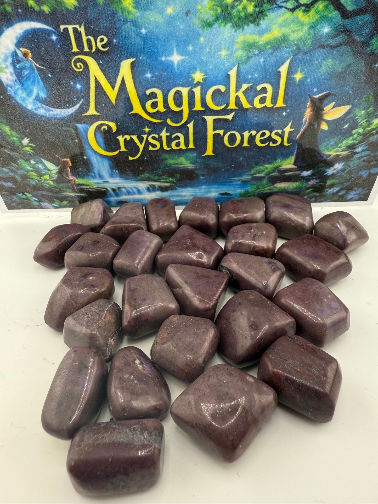 Purple Jade Tumbled
