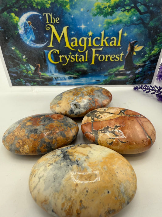 Malingano Jasper Palm Stones