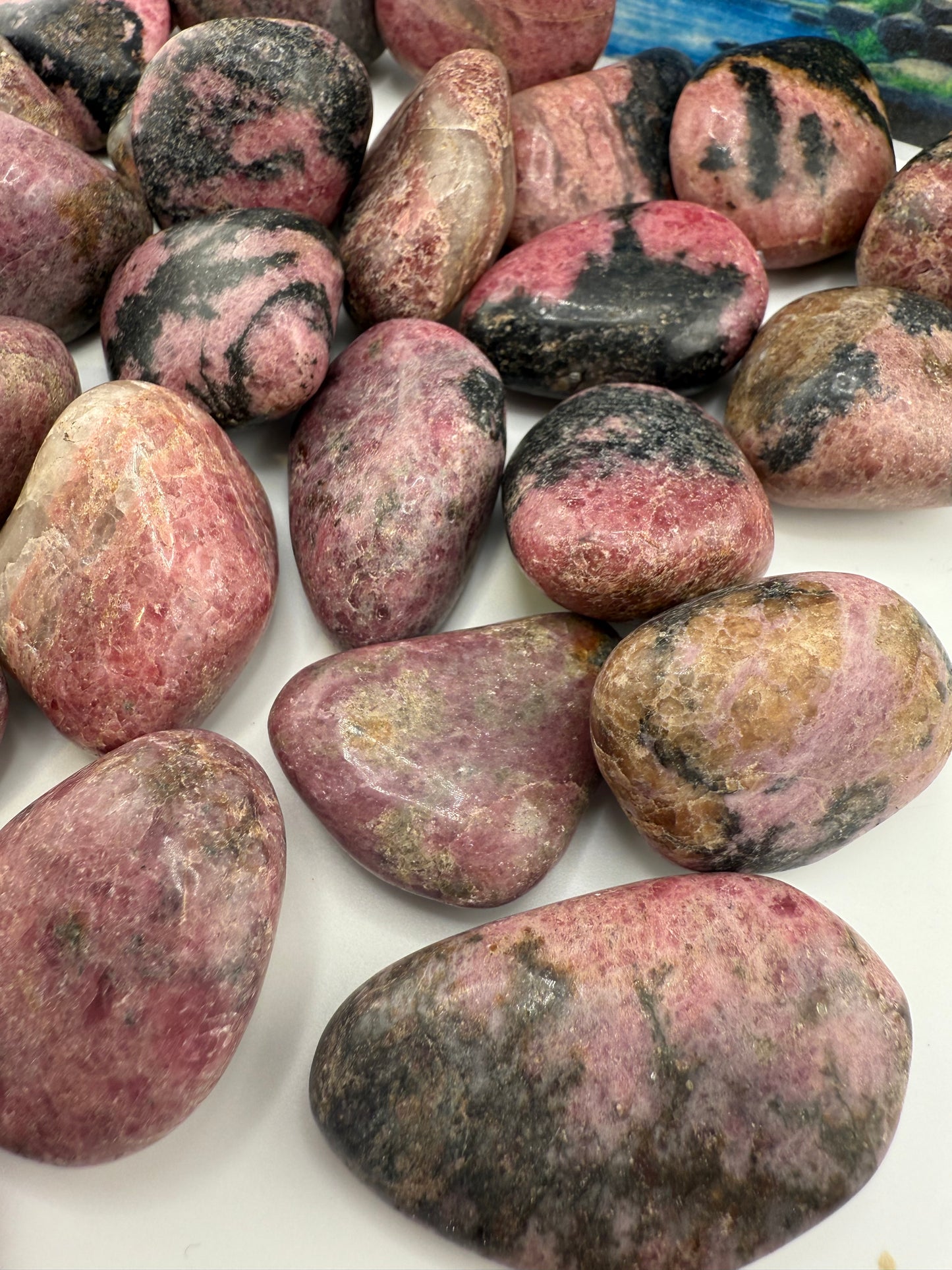 Rhodonite Tumbled