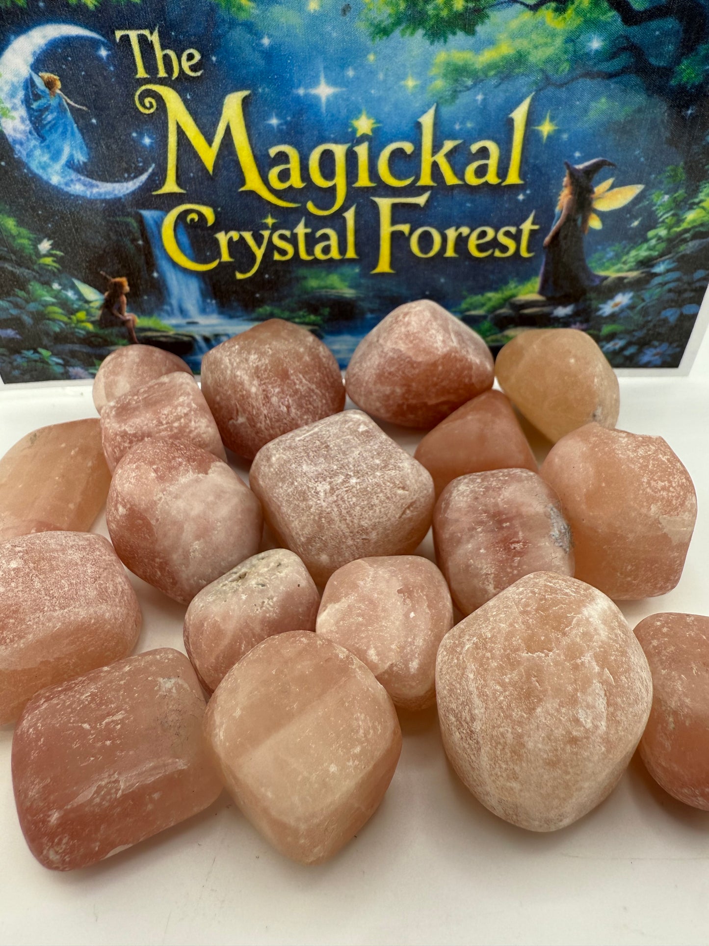 Red Calcite Tumbled