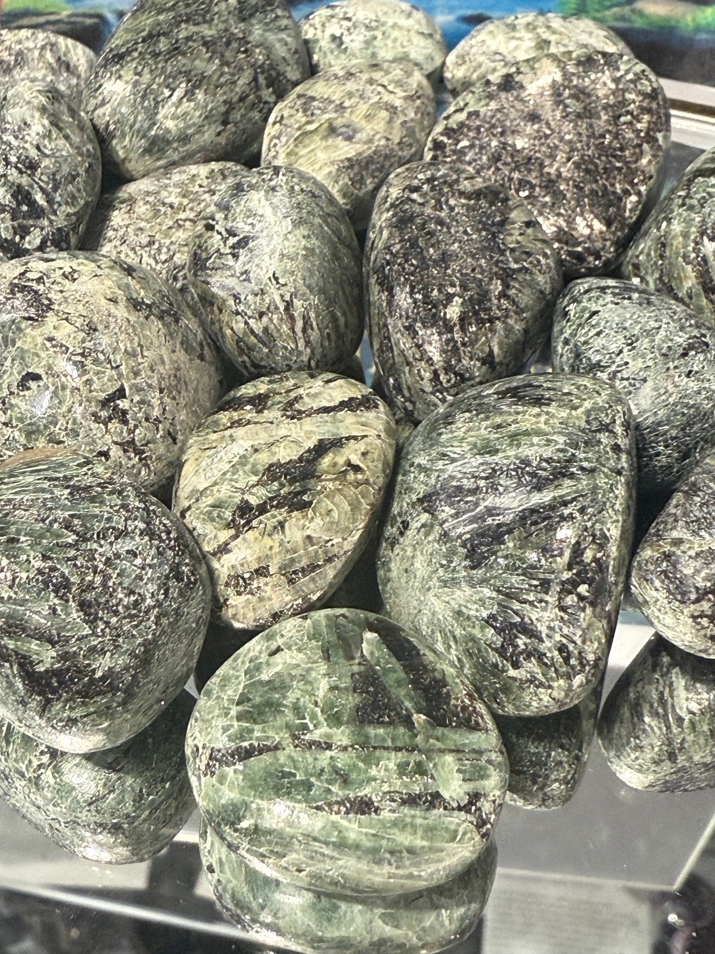 Actinolite Tumbled