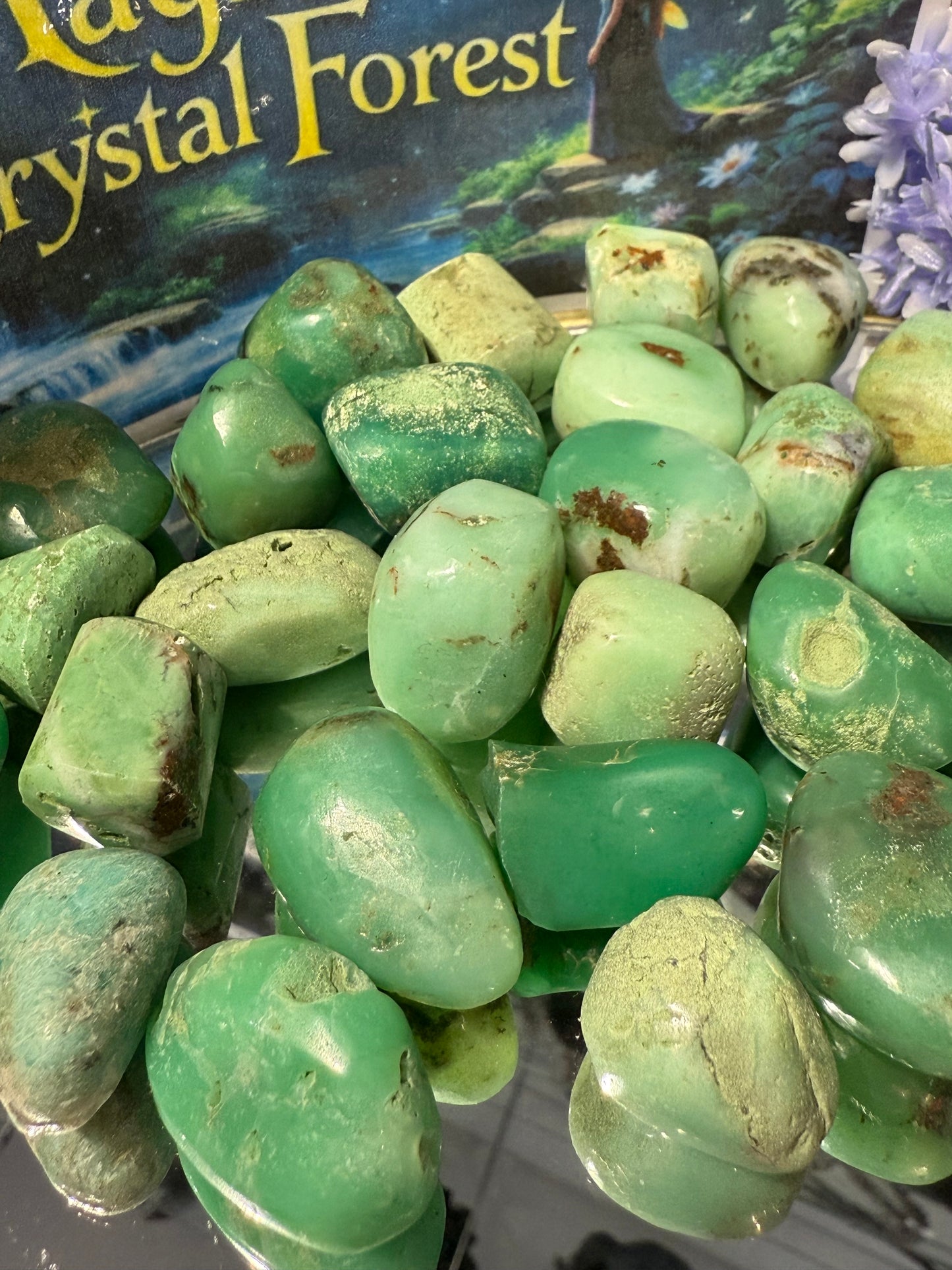 Chrysoprase Tumbled