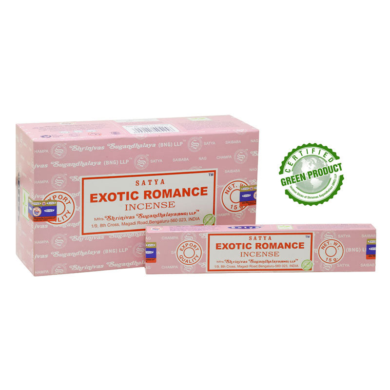 Exotic Romance Satya Incense