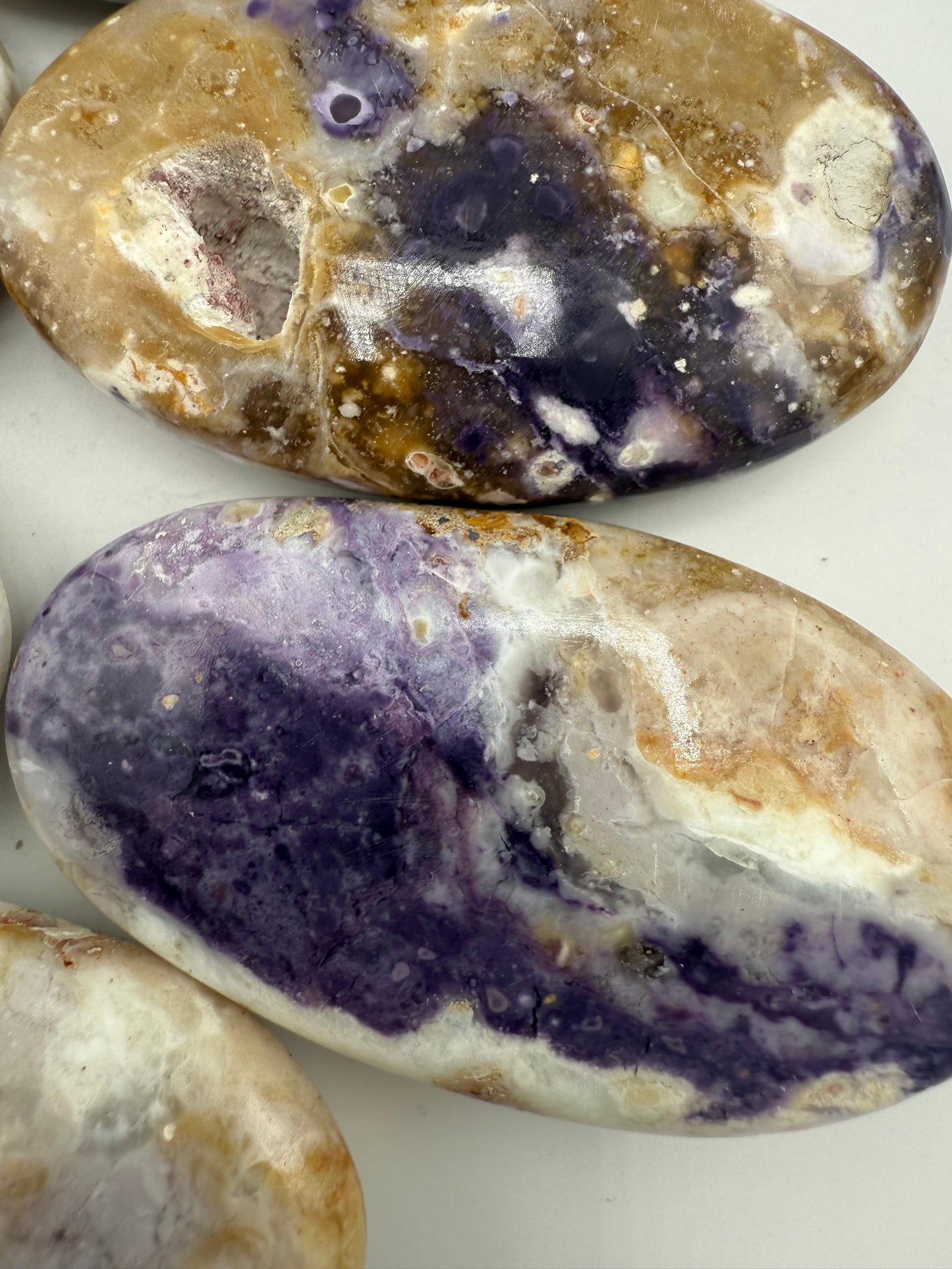 Morado Opal Palm Stone