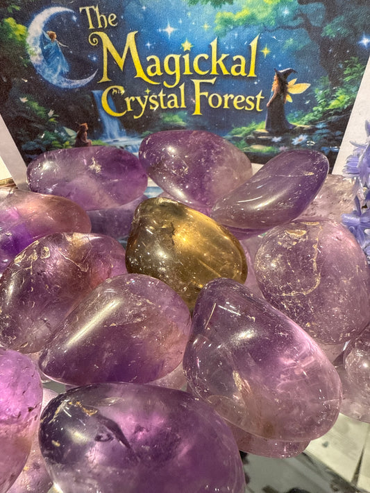 Ametrine Tumbled