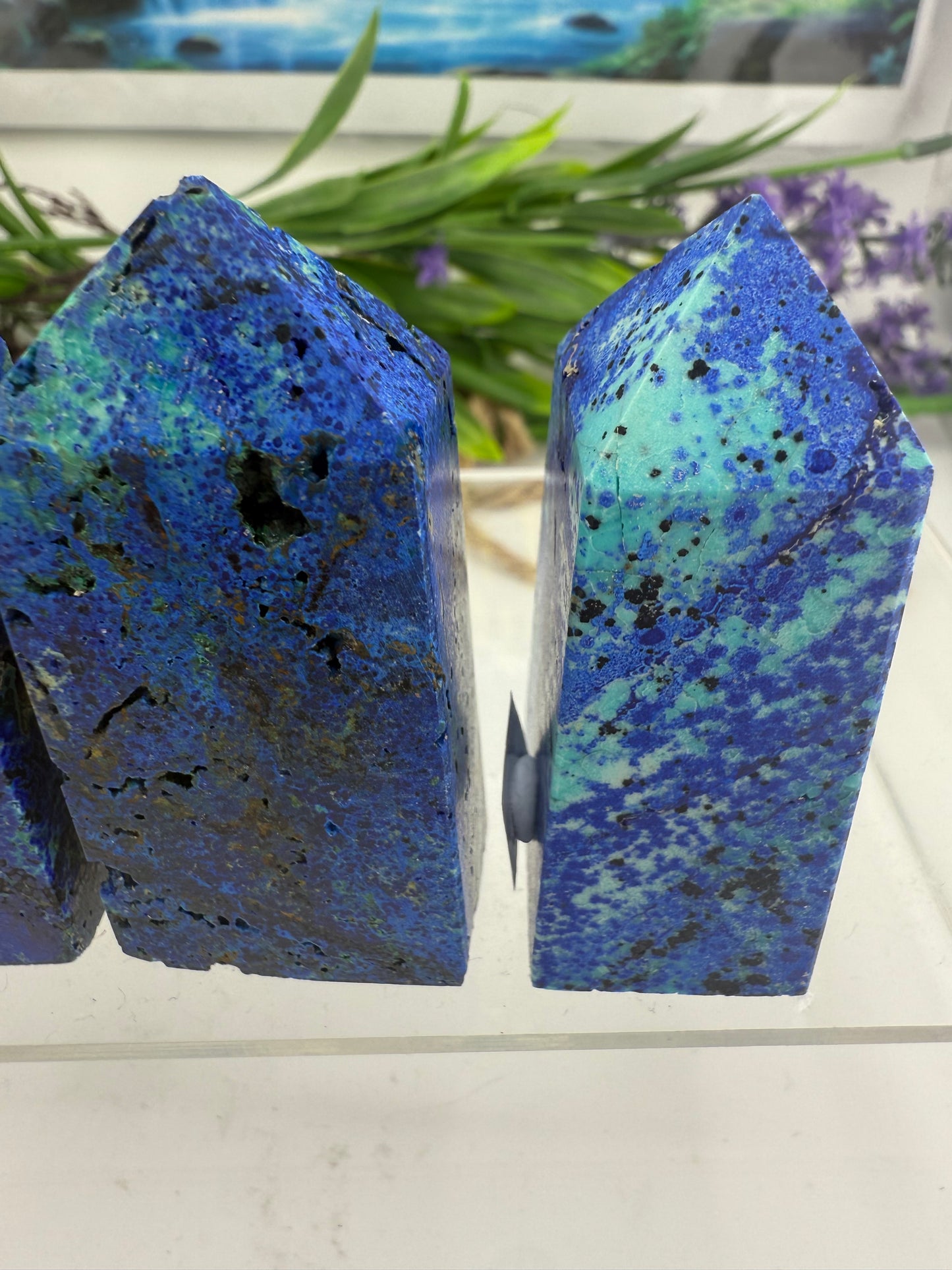 Azurite Points