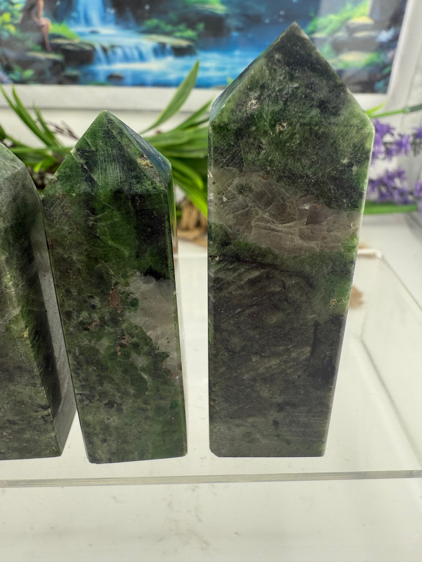 Chrome Diopside Points
