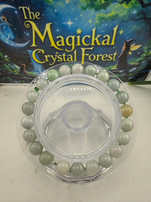 Jade Bead Bracelet 8mm