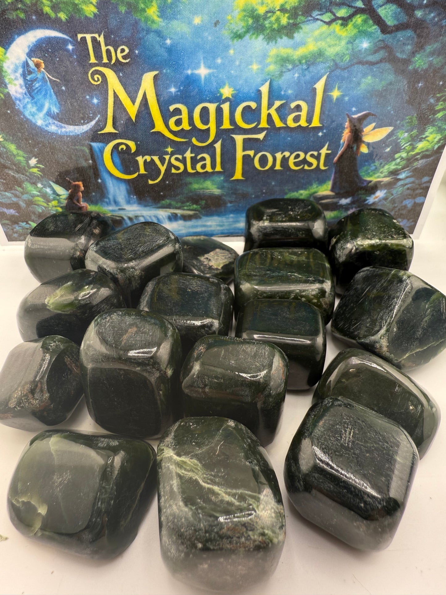Nephrite Jade Tumbled
