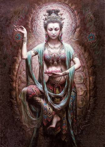 Kuan Yin Tapestry