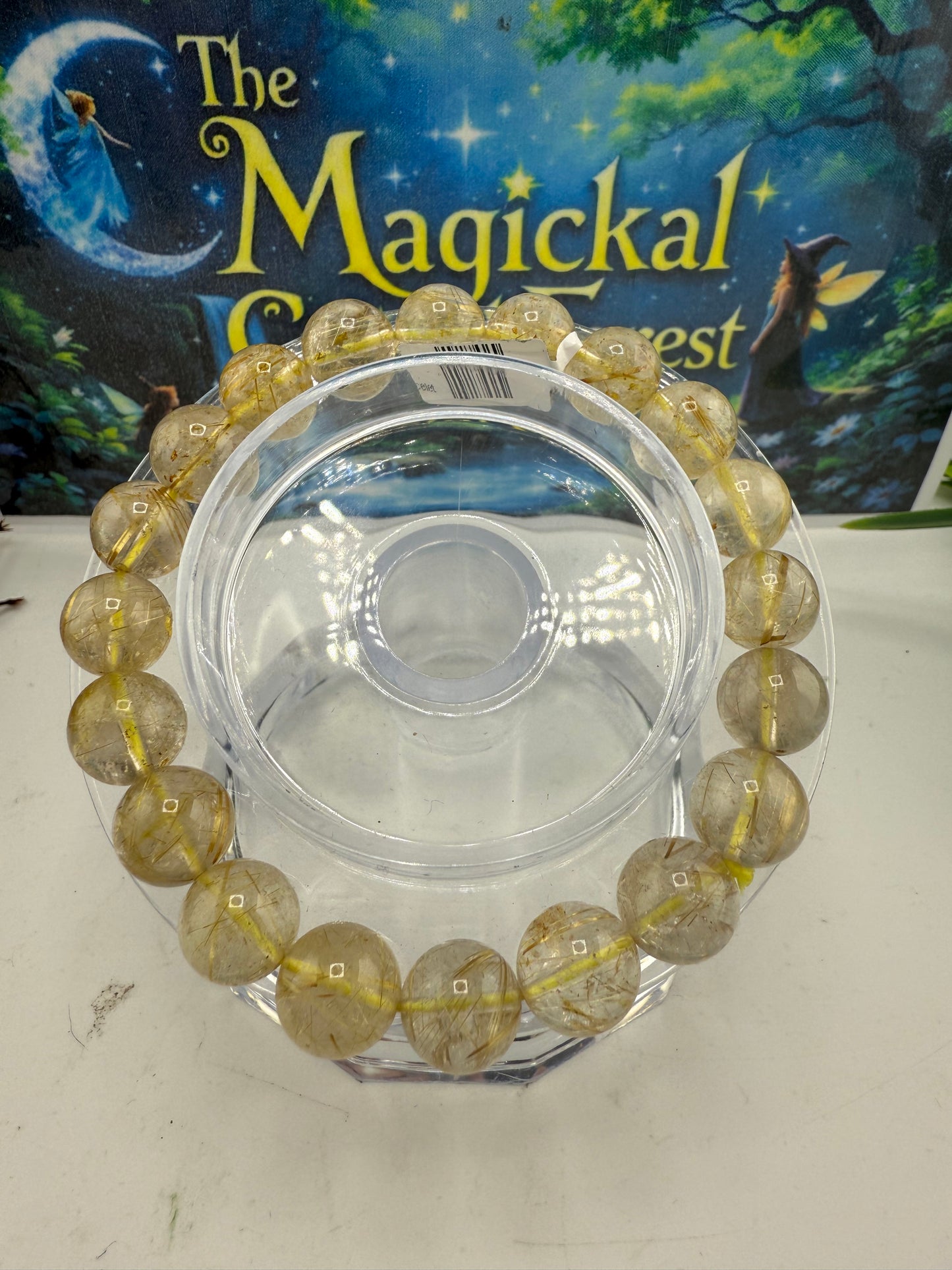Golden Rutile Bracelet 10mm