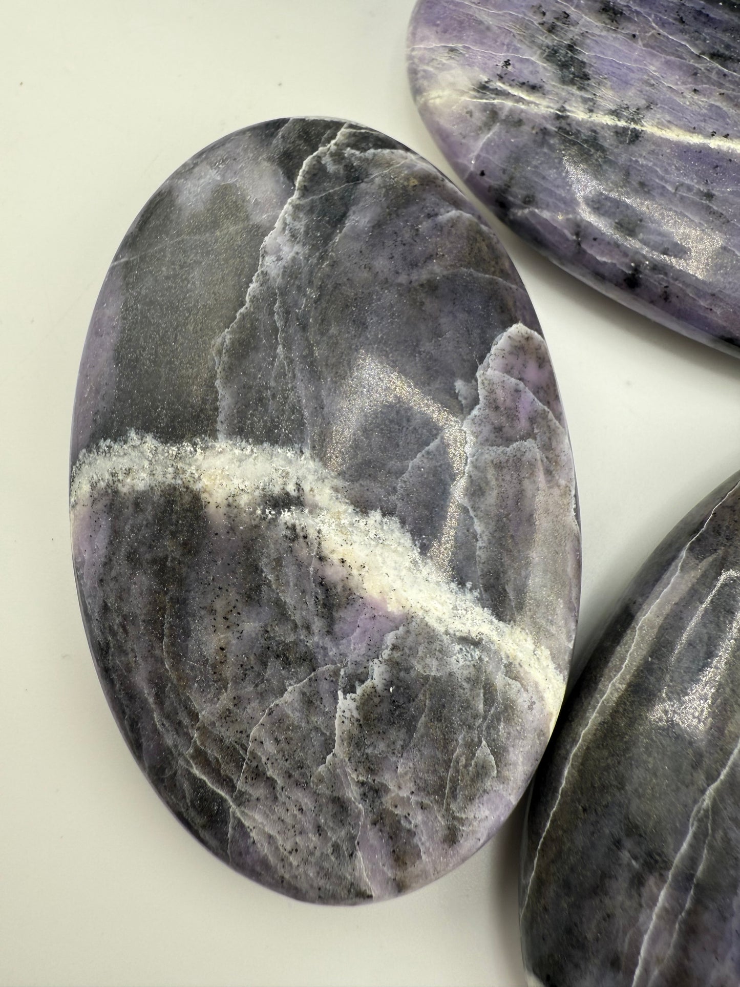 Spurrite Palm Stones